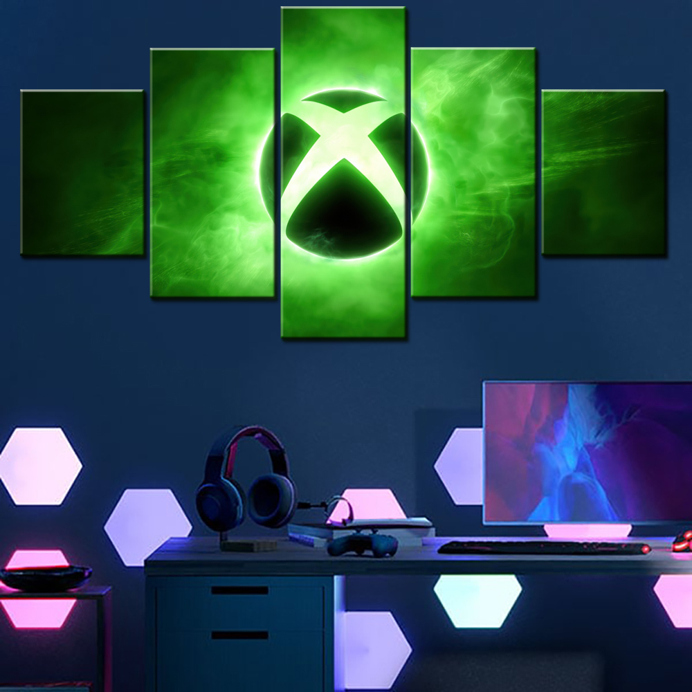 Home Decor Xbox Games - 5 шт., холст, настенный художественный постер,