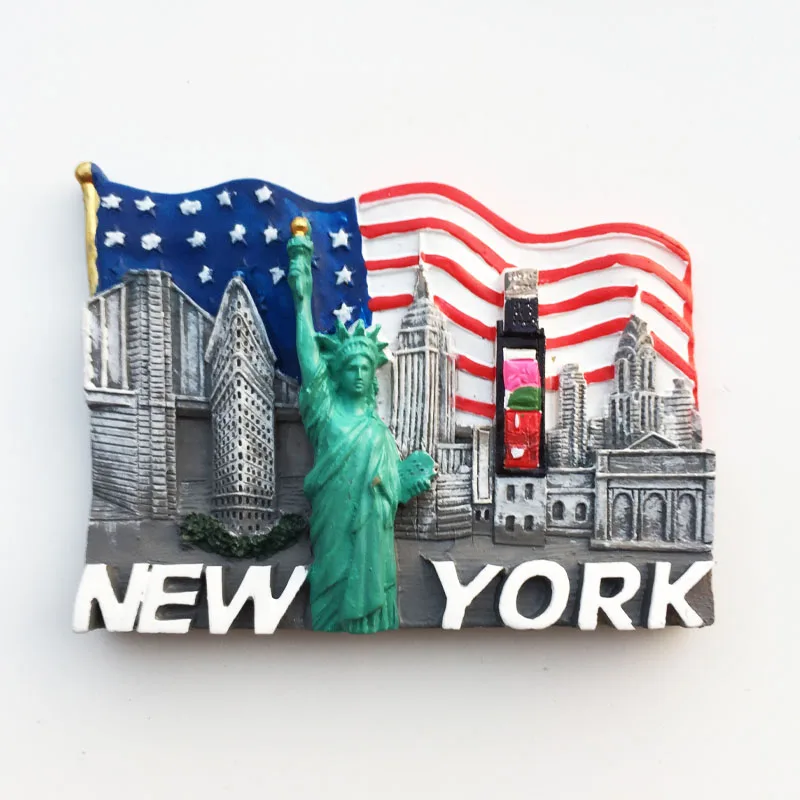 Home Decor New York - Американские Нью-Йоркские сувениры для путешествий, магниты