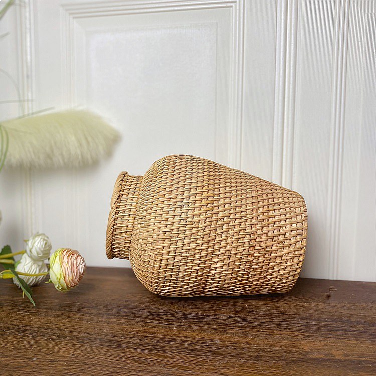 Вьетнамская плетеная ваза из р – обзор и цена Home Decor Vietnam