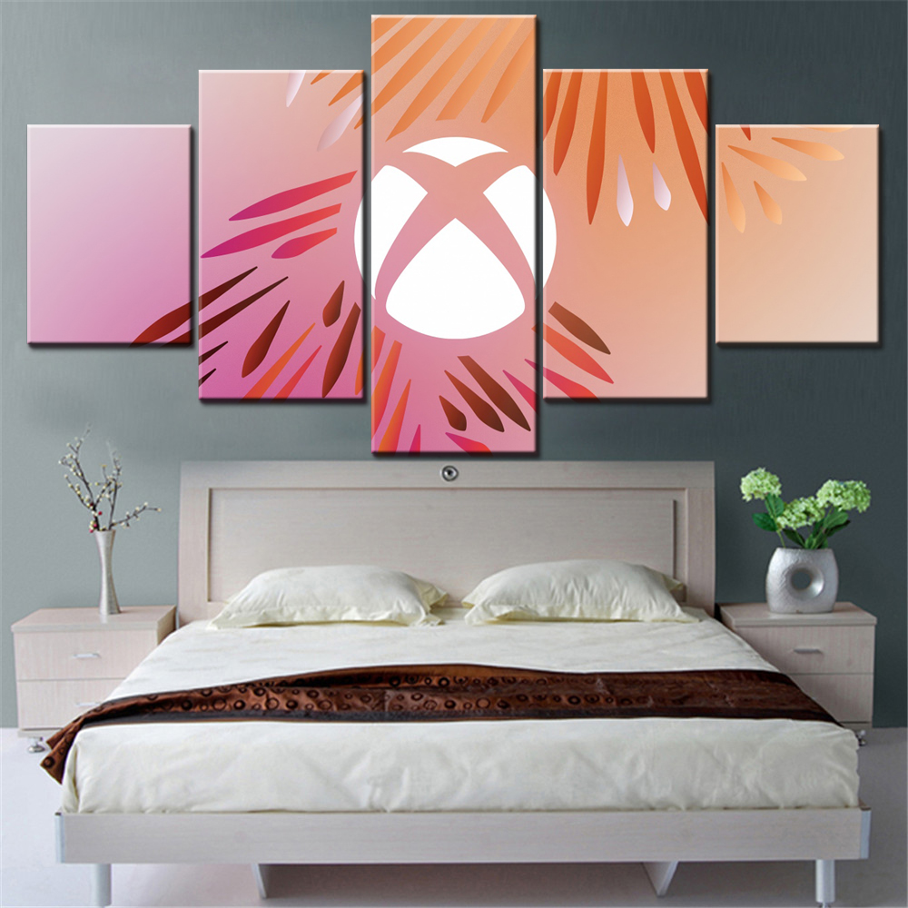 5 шт., холст, настенный художе – обзор и цена Home Decor Xbox Games
