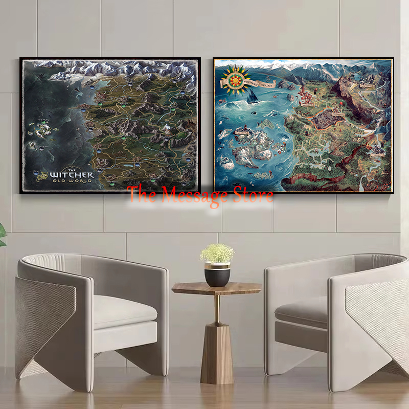 Карта мира ведьм, континенталь – обзор и цена Home Decor Locations