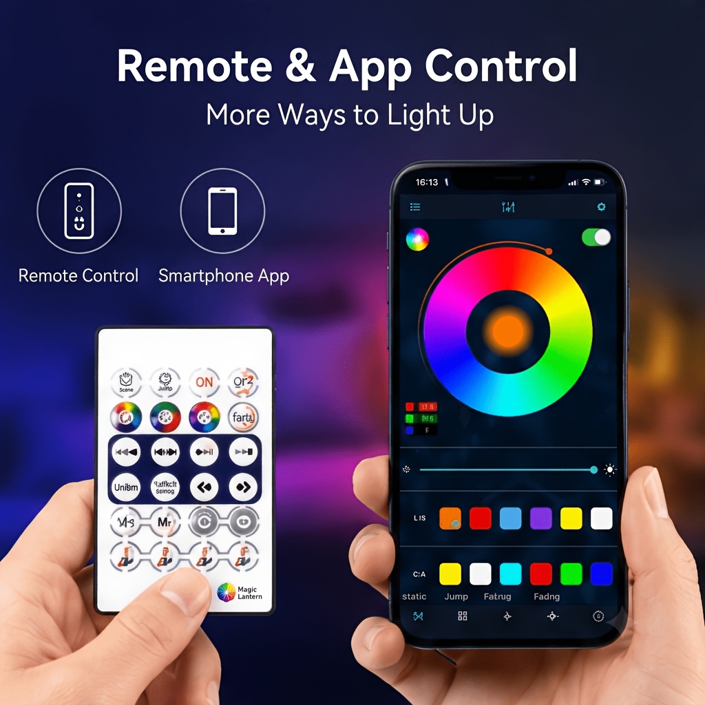 Гибкая светодиодная RGBIC-лент – обзор и цена Home Decor Free App