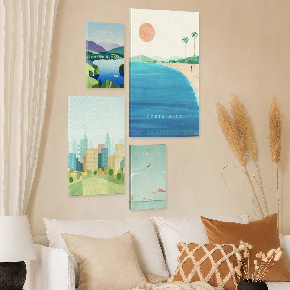 Винтажный туристический постер – обзор и цена Home Decor New York