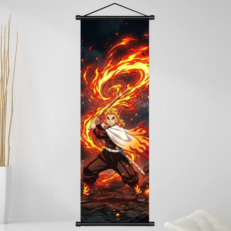 Аниме-постер Demon Slayer: Кёд – обзор и цена Home Decor On Wall