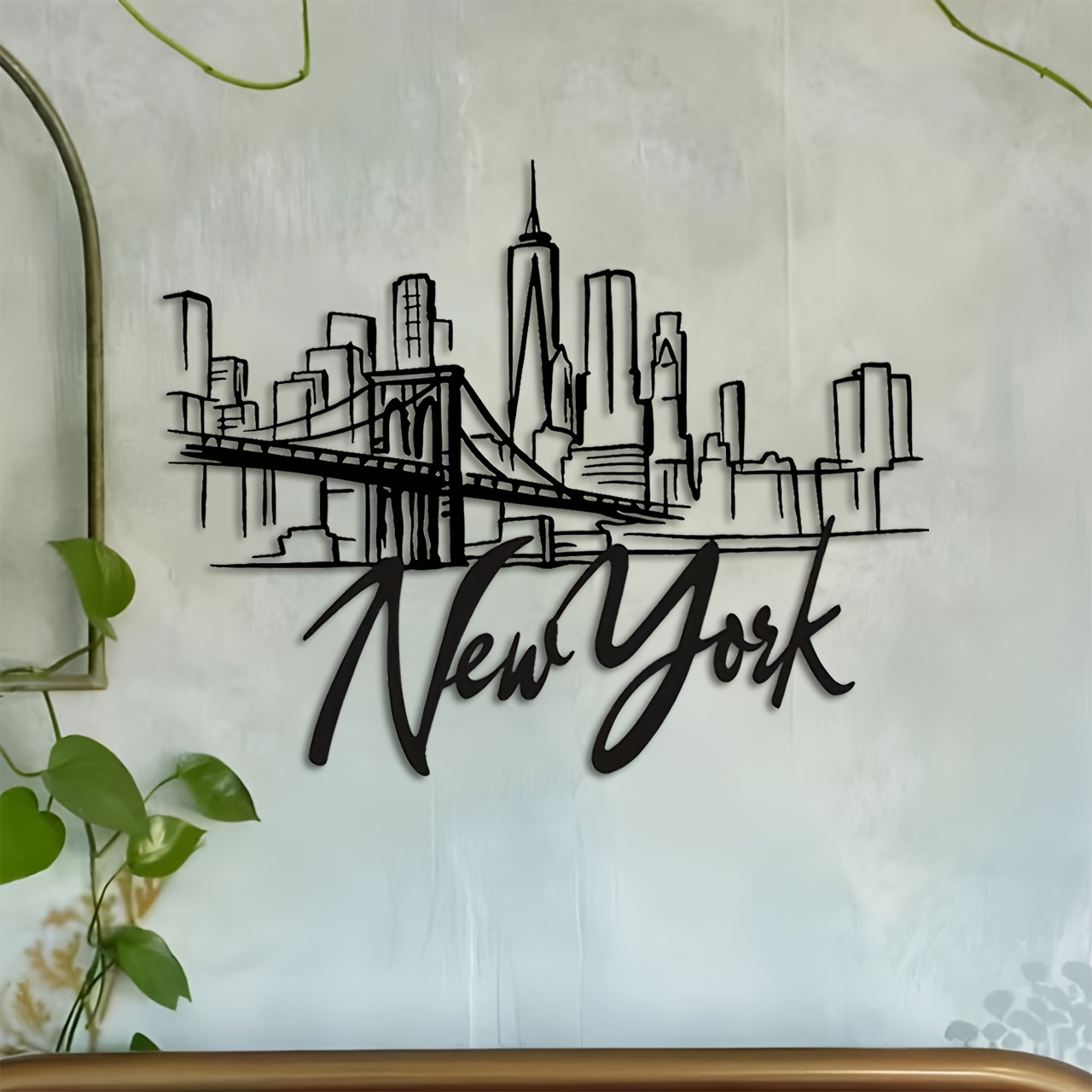 Металлическое настенное панно  – обзор и цена Home Decor New York