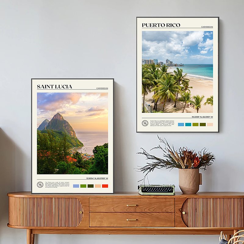 Постер для путешествий с изобр – обзор и цена Home Decor Vietnam